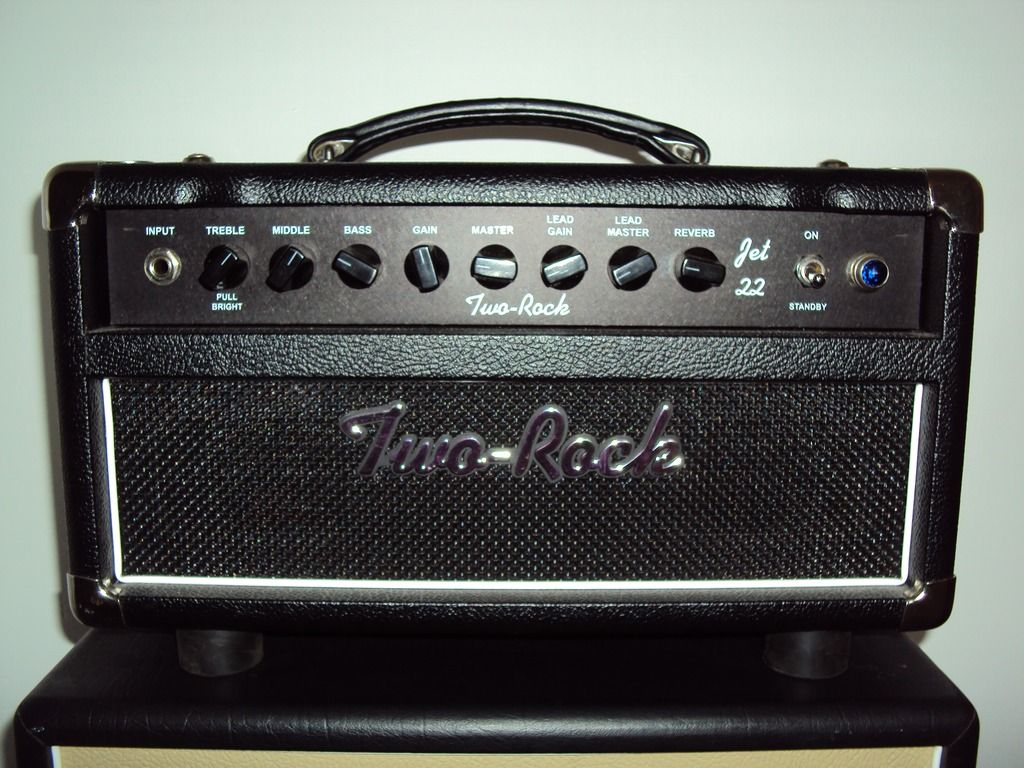 SOLD Two Rock Jet 22 Head & 1x12 Creamback Cab £1400 Amps